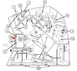 Toon details voor Silca klemplaatje/dekseltje wit Optika D937563ZR Afbeelding van Silca klemplaatje/dekseltje wit Optika D937563ZR