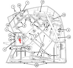 Toon details voor Optika glasplaat bodem bek  D931599ZR Afbeelding van Optika glasplaat bodem bek  D931599ZR