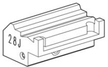Toon details voor Silca Futura adapter 28J - D744313ZB Afbeelding van Silca Futura adapter 28J - D744313ZB