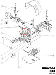 Toon details voor Silca transformator 230/18-24V voor Unocode 399 D914199ZR Afbeelding van Silca transformator 230/18-24V voor Unocode 399 D914199ZR