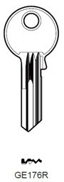 Toon details voor Silca Cilindersleutel brass GE176R Afbeelding van Silca Cilindersleutel brass GE176R