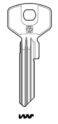 Toon details voor Silca Cilindersleutel brass GD17 Afbeelding van Silca Cilindersleutel brass GD17