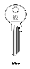Toon details voor Silca Cilindersleutel staal BK48R Afbeelding van Silca Cilindersleutel staal BK48R