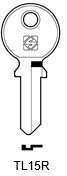 Toon details voor Silca Cilindersleutel staal TL15R Afbeelding van Silca Cilindersleutel staal TL15R