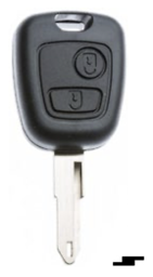 Toon details voor Silca lege behuizing 2-knops NE73RS2 Afbeelding van Silca lege behuizing 2-knops NE73RS2