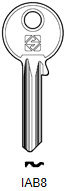 Toon details voor Silca Cilindersleutel brass IAB8 Afbeelding van Silca Cilindersleutel brass IAB8