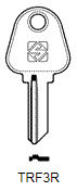 Toon details voor Silca Cilindersleutel brass TRF3R Afbeelding van Silca Cilindersleutel brass TRF3R