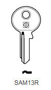 Toon details voor Silca Cilindersleutel brass SAM13R Afbeelding van Silca Cilindersleutel brass SAM13R