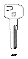 Toon details voor Silca Cilindersleutel brass MG9 Afbeelding van Silca Cilindersleutel brass MG9