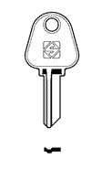 Toon details voor Silca Cilindersleutel brass TRF3 Afbeelding van Silca Cilindersleutel brass TRF3