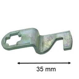 Toon details voor Eurolocks lip los 7262030 KRUIS RECHTS Afbeelding van Eurolocks lip los 7262030 KRUIS RECHTS