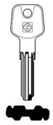 Toon details voor Silca Boringsleutel brass TN58 Afbeelding van Silca Boringsleutel brass TN58