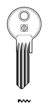Toon details voor Silca Cilindersleutel staal TN35 Afbeelding van Silca Cilindersleutel staal TN35