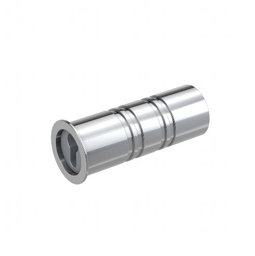 Toon details voor Basi Buiskluis 145x45mm alu/niro halve pc Afbeelding van Basi Buiskluis 145x45mm alu/niro halve pc