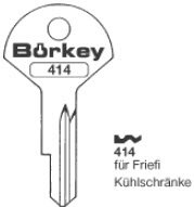 Toon details voor Borkey Cilindersleutel 414 Afbeelding van Borkey Cilindersleutel 414