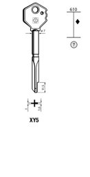 Toon details voor Silca Stersleutel ijzer  XY5 Afbeelding van Silca Stersleutel ijzer  XY5
