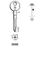 Toon details voor Silca Stersleutel ijzer XZAS2 (Zaso Dik) Afbeelding van Silca Stersleutel ijzer XZAS2 (Zaso Dik)