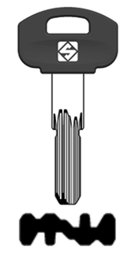 Toon details voor Silca Boringsleutel brass SCM5RP Afbeelding van Silca Boringsleutel brass SCM5RP