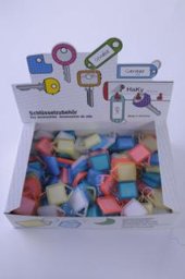 Toon details voor Labels met klep gesorteerd klein - 25x25 (50 stuks) Afbeelding van Labels met klep gesorteerd klein - 25x25 (50 stuks)