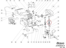 Toon details voor Silca Clamp (Bravo prof boven+onder bek) D931283ZR Afbeelding van Silca Clamp (Bravo prof boven+onder bek) D931283ZR