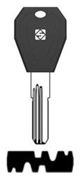 Toon details voor Silca Boringsleutel brass TLC4RP Afbeelding van Silca Boringsleutel brass TLC4RP