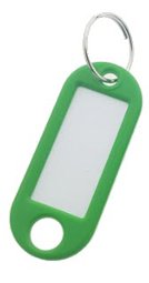 Toon details voor Labels met ring (100 stuks) - Groen Afbeelding van Labels met ring (100 stuks) - Groen