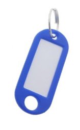 Toon details voor Labels met ring (100 stuks) - Donkerblauw Afbeelding van Labels met ring (100 stuks) - Donkerblauw