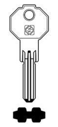 Toon details voor Silca Boringsleutel brass PF23 Afbeelding van Silca Boringsleutel brass PF23