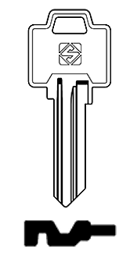 Toon details voor Silca Cilindersleutel brass FN7 Afbeelding van Silca Cilindersleutel brass FN7