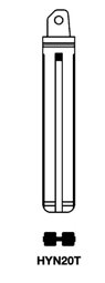 Toon details voor Silca Banensleutel brass HYN20T Afbeelding van Silca Banensleutel brass HYN20T