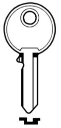 Toon details voor Borkey 616 Cilindersleutel voor UNION FX Afbeelding van Borkey 616 Cilindersleutel voor UNION FX