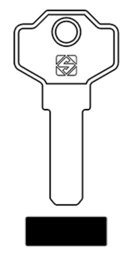 Toon details voor Silca Banensleutel brass GS18 Afbeelding van Silca Banensleutel brass GS18