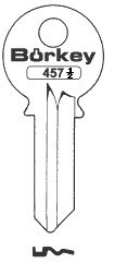 Toon details voor Borkey 457½ Cilindersleutel voor LM ERMEX Afbeelding van Borkey 457½ Cilindersleutel voor LM ERMEX