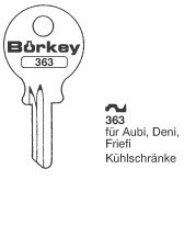 Toon details voor Borkey 363 Cilindersleutel voor FRIEFI ETC. Afbeelding van Borkey 363 Cilindersleutel voor FRIEFI ETC.