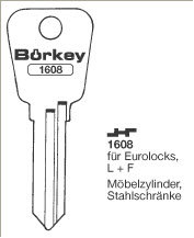 Toon details voor Borkey 1608 Cilindersleutel voor LOWE+FLETCHER Afbeelding van Borkey 1608 Cilindersleutel voor LOWE+FLETCHER