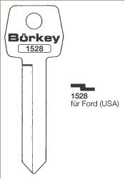 Toon details voor Borkey 1528 Cilindersleutel voor AMERIK. FORD Afbeelding van Borkey 1528 Cilindersleutel voor AMERIK. FORD
