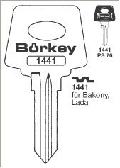 Toon details voor Borkey 1441 Cilindersleutel voor LADA SAMARA Afbeelding van Borkey 1441 Cilindersleutel voor LADA SAMARA