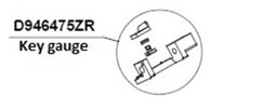 Toon details voor Silca Gauge for mobile tipstop Unocode Pro D946475ZR Afbeelding van Silca Gauge for mobile tipstop Unocode Pro D946475ZR