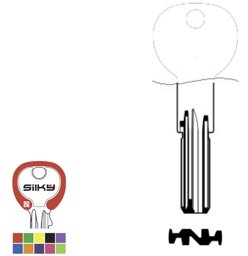 Toon details voor Silca Boringsleutel SILKY IE26 (5 kleuren,25 stuks) Afbeelding van Silca Boringsleutel SILKY IE26 (5 kleuren,25 stuks)