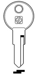 Toon details voor Silca Cilindersleutel brass VB1 Afbeelding van Silca Cilindersleutel brass VB1
