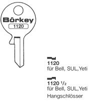 Toon details voor Borkey 1120 Cilindersleutel voor BELL YETI Afbeelding van Borkey 1120 Cilindersleutel voor BELL YETI