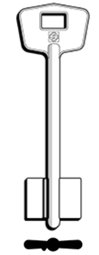Toon details voor Silca Klaviersleutel brass 5KLE1 Afbeelding van Silca Klaviersleutel brass 5KLE1