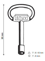 Toon details voor STUV 0.95.668.0     driehoek 7mm doornsleutel (90mm lang) Afbeelding van STUV 0.95.668.0     driehoek 7mm doornsleutel (90mm lang)