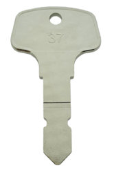 Toon details voor Contactsleutel heftruck / graafmachine KUB37 Afbeelding van Contactsleutel heftruck / graafmachine KUB37