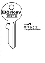 Afbeelding van Borkey 1673½K/0 Cilindersleutel voor BAB