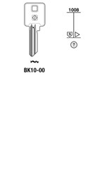 Afbeelding van Silca Cilindersleutel nikkel BK10-00