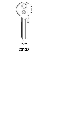 Afbeelding van Silca Cilindersleutel staal CS13X
