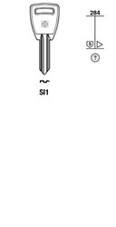 Afbeelding van Silca Cilindersleutel staal SI1