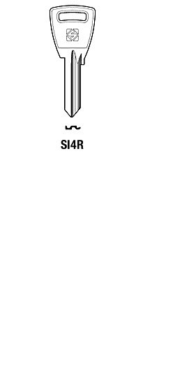 Afbeelding van Silca Cilindersleutel staal SI4R