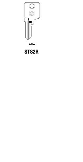 Afbeelding van Silca Cilindersleutel staal STS2R